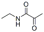 PROPANAMIDE,N-ETHYL-2-OXO- molecular structure
