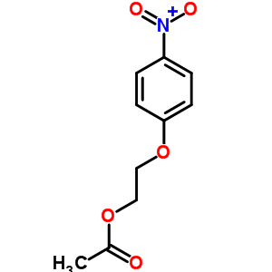2-(4-nitrophenoxy)ethyl acetate molecular structure