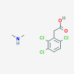 (2,3,6-trichlorophenyl)acetic acid - N-methylmethanamine (1:1)