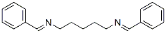 N-[5-(benzylideneamino)pentyl]-1-phenyl-methanimine molecular structure