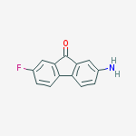 2-amino-7-fluoro-9H-fluoren-9-one molecular structure