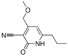 4-(methoxymethyl)-2-oxo-6-propyl-1H-pyridine-3-carbonitrile molecular structure