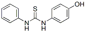 N-(4-hydroxyphenyl)-N-phenylthiourea molecular structure