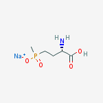 sodium (2S)-2-amino-4-[hydroxy(methyl)phosphoryl]butanoate