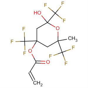 2-Propenoic acid,tetrahydro-2-hydroxy-6-methyl-2,4,6-tris(trifluoromethyl)-2H-pyran-4-ylester