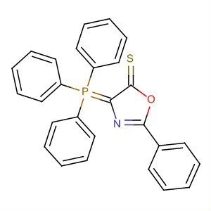 5(4H)-Oxazolethione, 2-phenyl-4-(triphenylphosphoranylidene)- molecular structure