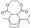Octahydro-7-methyl-10-(1-methylethyl)-7,10-ethano-2,5-benzodioxocin-1,6-dione molecular structure