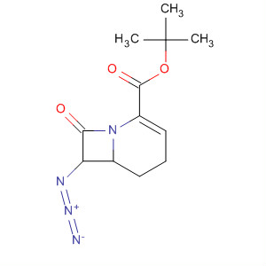 1-Azabicyclo[4.2.0]oct-2-ene-2-carboxylic acid, 7-azido-8-oxo-,1,1-dimethylethyl ester, cis- molecular structure