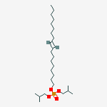 Phosphoric acid, mixediso-Pr and oleyl mono- and diesters molecular structure