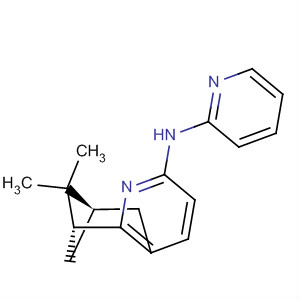 6,8-Methanoquinolin-2-amine,5,6,7,8-tetrahydro-7,7-dimethyl-N-2-pyridinyl-, (6R,8R)-