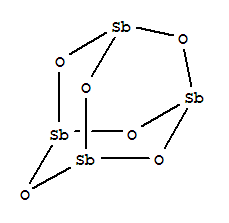 antimony hexahydrate molecular structure