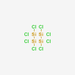 octachlorotetrasiletane molecular structure