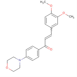 2-Propen-1-one, 3-(3,4-dimethoxyphenyl)-1-[4-(4-morpholinyl)phenyl]-