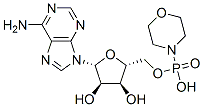 5-O-(Morpholinophosphonyl)adenosine molecular structure