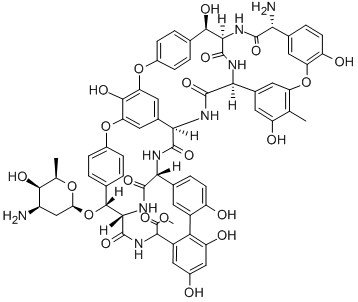 ristocetin-psi-aglycone molecular structure