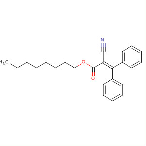 2-Propenoic acid, 2-cyano-3,3-diphenyl-, octyl ester