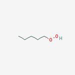 pentyl hydroperoxide molecular structure