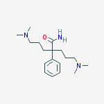 5-(dimethylamino)-2-[3-(dimethylamino)propyl]-2-phenylpentanamide