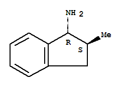 1H-Inden-1-amine,2,3-dihydro-2-methyl-, (1R,2S)-
