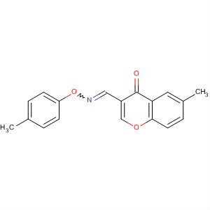 4H-1-Benzopyran-4-one,6-methyl-3-[[(4-methylphenyl)oxidoimino]methyl]-