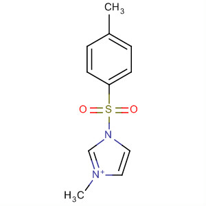 1H-Imidazolium, 1-methyl-3-[(4-methylphenyl)sulfonyl]- molecular structure