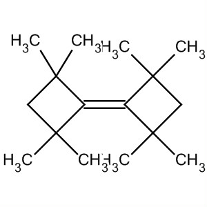 Cyclobutane, 1,1,3,3-tetramethyl-2-(2,2,4,4-tetramethylcyclobutylidene)- molecular structure