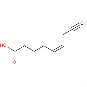 5-Nonen-8-ynoic acid, (Z)- molecular structure