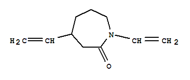2H-Azepin-2-one,1,4-diethenylhexahydro- molecular structure