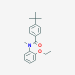 4-tert-butyl-N-(2-ethoxyphenyl)-N-methylbenzamide molecular structure