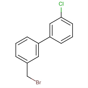 1,1'-Biphenyl, 3-(bromomethyl)-3'-chloro- molecular structure