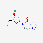 6-(2-deoxy-beta-D-erythro-pentofuranosyl)-2,6-dihydroimidazo[1,2-c]pyrimidin-5(3H)-one