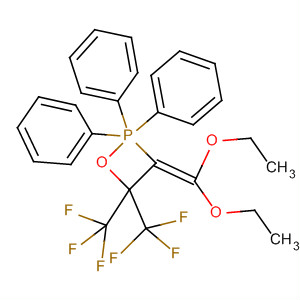 1,2-Oxaphosphetane,3-(diethoxymethylene)-2,2-dihydro-2,2,2-triphenyl-4,4-bis(trifluoromethyl)-