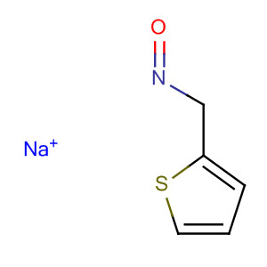 Thiophene, 2-(nitrosomethyl)-, ion(1-), sodium molecular structure