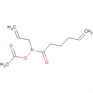 5-Hexenamide, N-(acetyloxy)-N-2-propenyl-