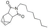 1,2,3,6-tetrahydro-N-octyl-3,6-methanophthalimide molecular structure