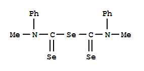 Selenodicarbonic diamide ((H2N)C(Se)2Se), N,N-dimethyl-N,N-diphenyl- molecular structure