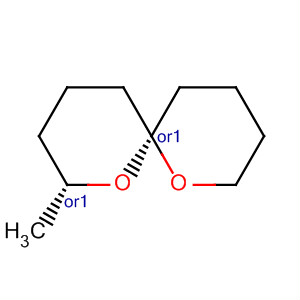1,7-Dioxaspiro[5.5]undecane, 2-methyl-, (2R,6S)-rel- molecular structure