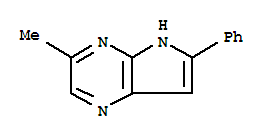 5H-Pyrrolo[2,3-b]pyrazine,3-methyl-6-phenyl-