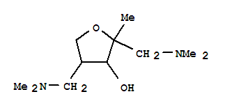 3-FURANOL,2,4-BIS[(DIMETHYLAMINO)METHYL]TETRAHYDRO-2-METHYL-