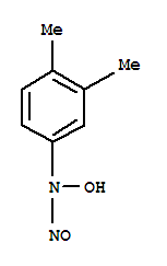 Benzenamine,  N-hydroxy-3,4-dimethyl-N-nitroso- molecular structure