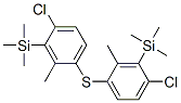 Chloro(trimethylsilyl)methylphenyl sulfide molecular structure