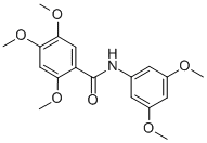 BENZAMIDE, N-(3,5-DIMETHOXYPHENYL)-2,4,5-TRIMETHOXY-