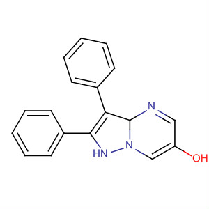 Pyrazolo[1,5-a]pyrimidin-6-ol, 1,3a-dihydro-2,3-diphenyl-