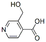 4-Pyridinecarboxylicacid, 3-(hydroxymethyl)- molecular structure