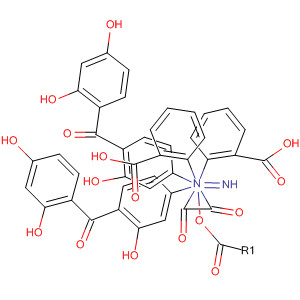 Benzoic acid, 2,2'-[(1,2-dioxo-1,2-ethanediyl)diimino]bis-,bis[4-(2,4-dihydroxybenzoyl)-3-hydroxyphenyl] ester