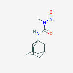 3-(1-adamantyl)-1-methyl-1-nitrosourea molecular structure