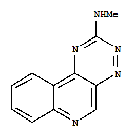 N-methyl[1,2,4]triazino[6,5-c]quinolin-2-amine molecular structure