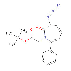 1H-Azepine-1-acetic acid, 3-azidohexahydro-2-oxo-7-phenyl-,1,1-dimethylethyl ester