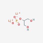 DILITHIUM 2,3-HYDROXY-1-PROPYL PHOSPHONATE molecular structure