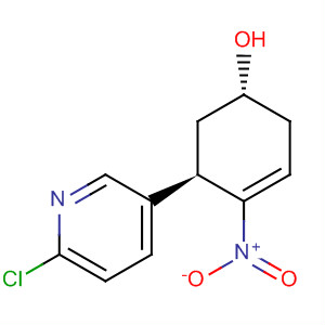 3-Cyclohexen-1-ol, 5-(6-chloro-3-pyridinyl)-4-nitro-, (1R,5R)-